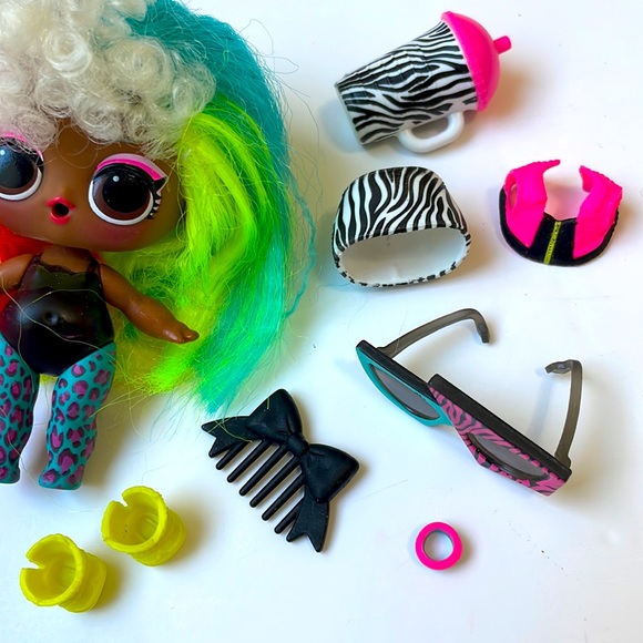 LOL Valley B.B. Make Over Series Hair Goals Doll Collectible - Picture 9 of 15